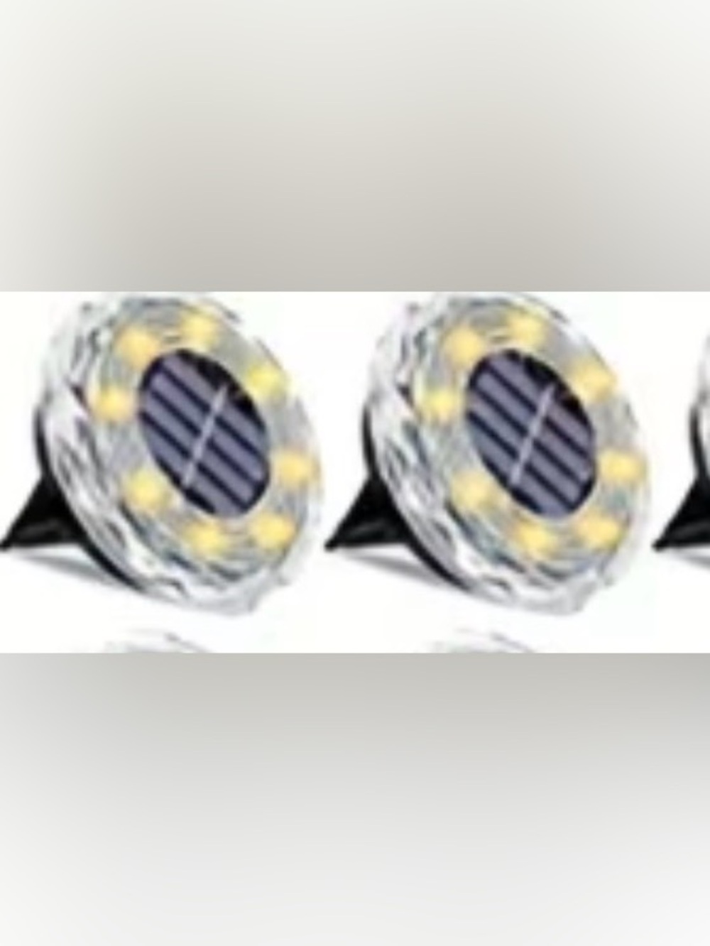 2 Black Solar Light - Picture 2 of 2